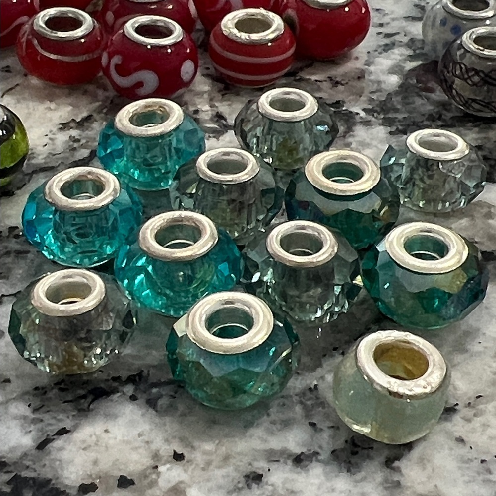SOLD FOR SPEEDYWEEZIE Colorful Bead Collection with Silver Accents - Picture 8 of 16